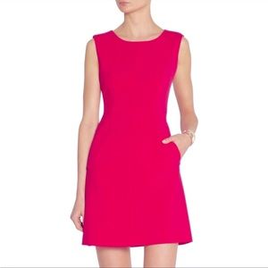 Diane Von Furstenberg Barbie Capreena Dress Hot Pink Flamingo💕 Barbicore Dress